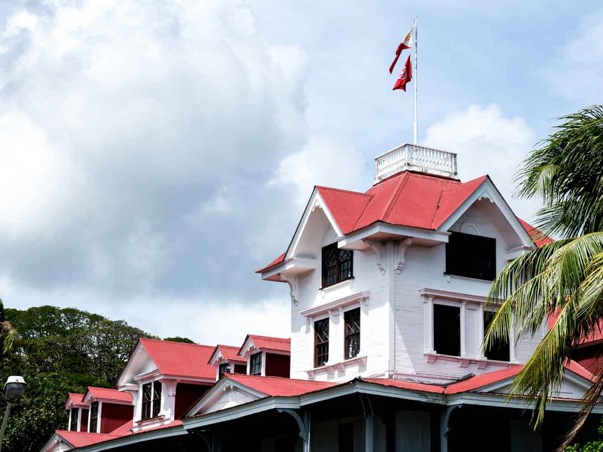 A photo of Silliman University in Dumaguete, Philippines