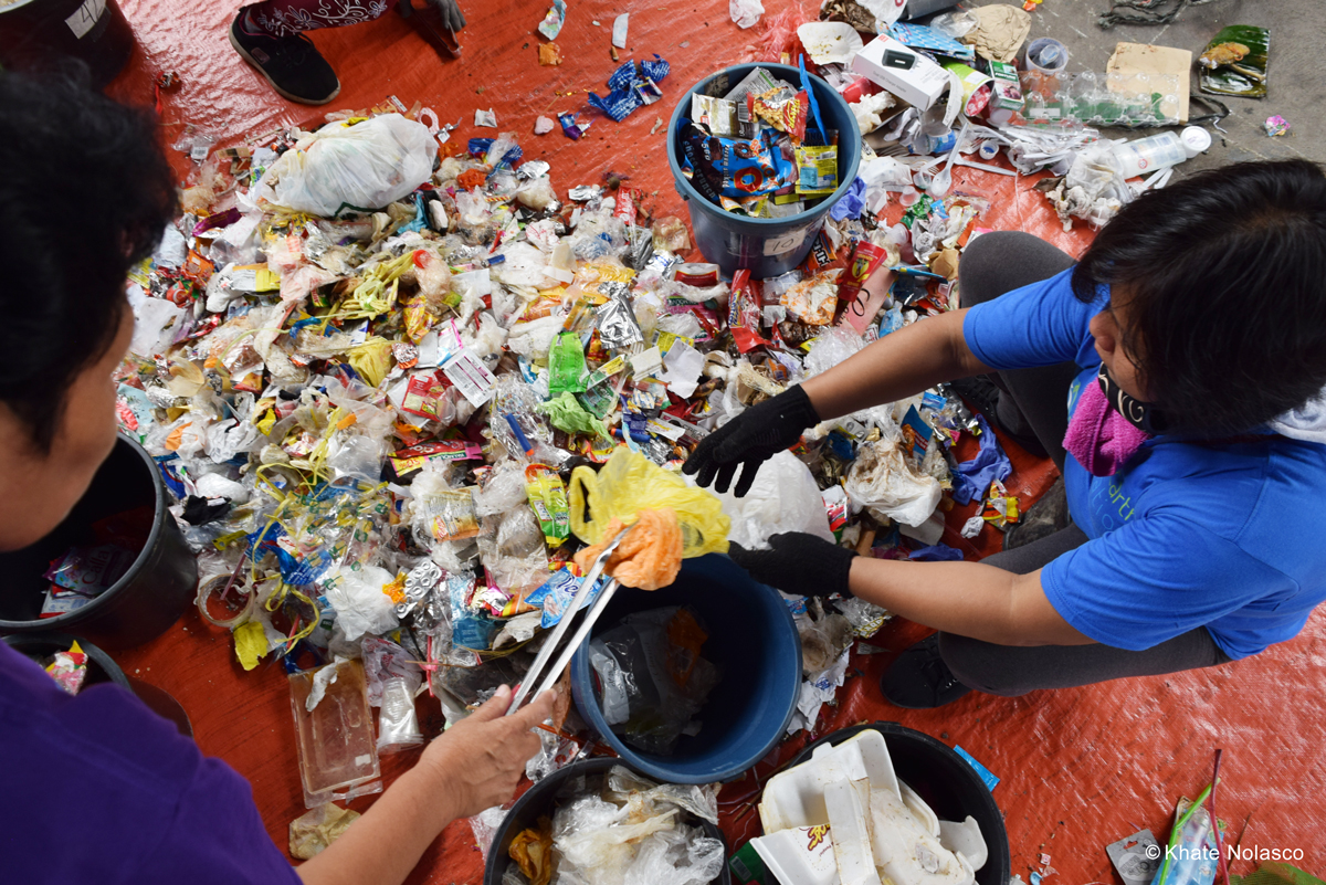 Cebu City, Philippines. 10th March 2019. .A recent audit by NGO  organisation GAIA (Global Alliance for Incinerator Alternatives) highlights  the shocking use of single use plastic within the Philippines.Figures  include some 60