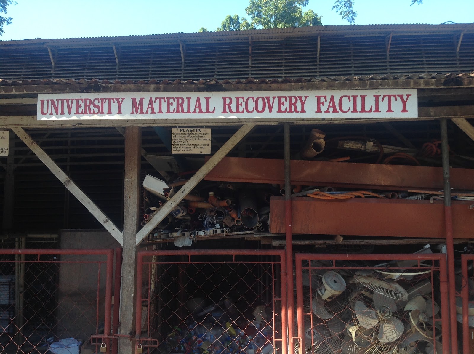 silliman university materials recovery facility