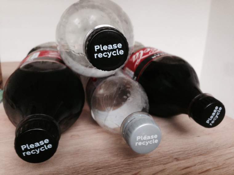reuse recycle bottles